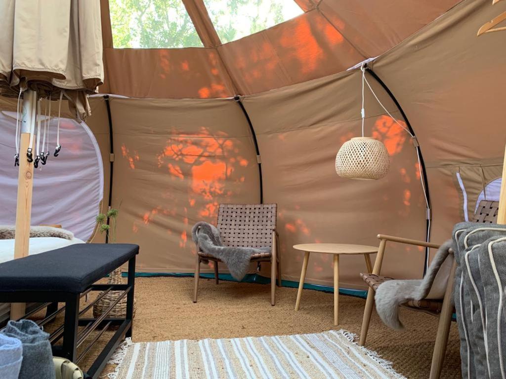 Romantic Luxus Glamping 3 Idestrup ภายนอก รูปภาพ